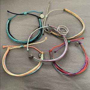 Pura Vida bracelets and ring